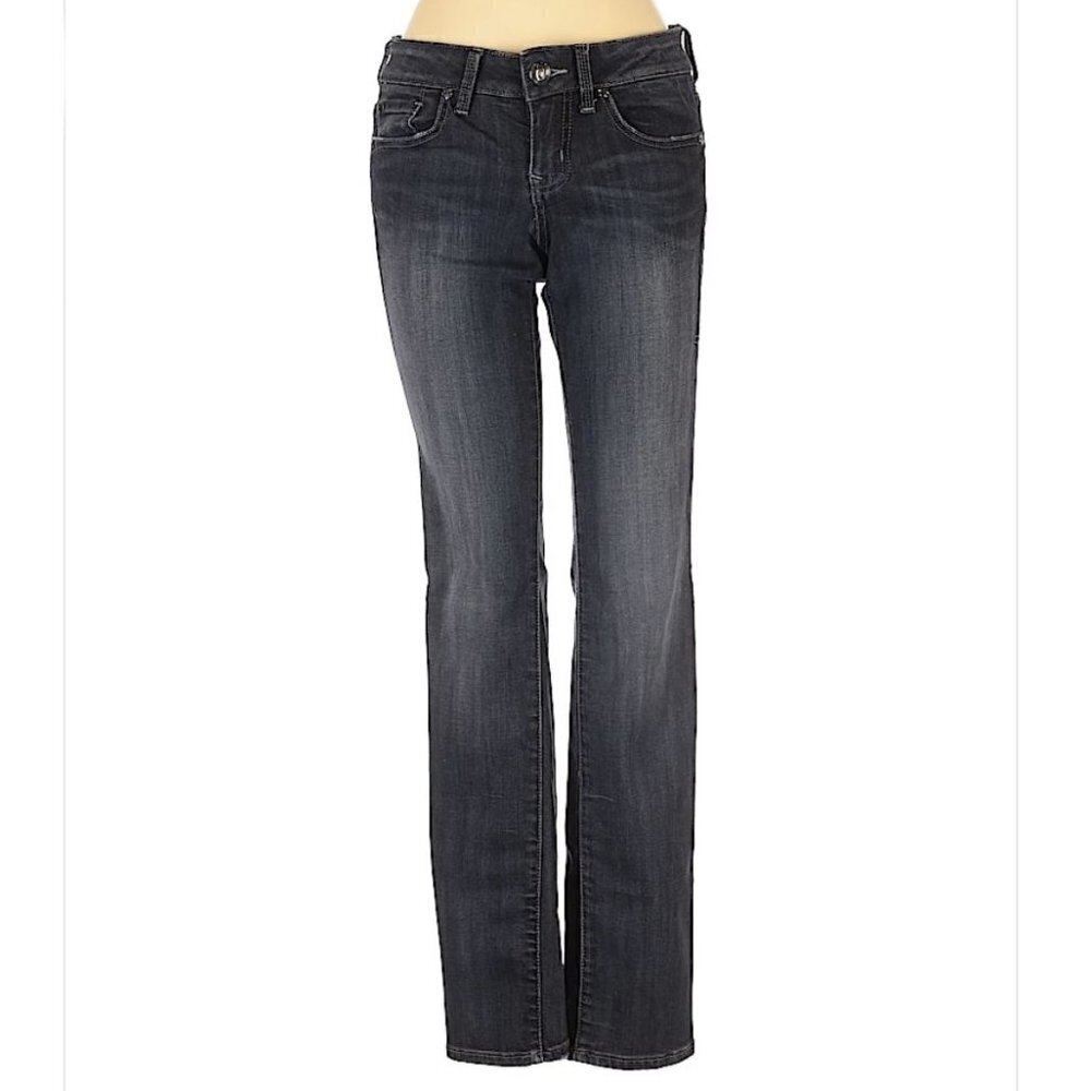 Level 99 Skinny Straight Blue Jeans Size 26